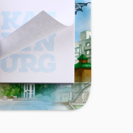 Blocks of paper with torn sheets "Yekaterinburg"-2