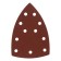 Triangle abrasive Denzel 738637, on the thief. Submit, p 150, 150x150x100 mm, 5 pcs.