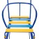 Sled "Timka", blue color
