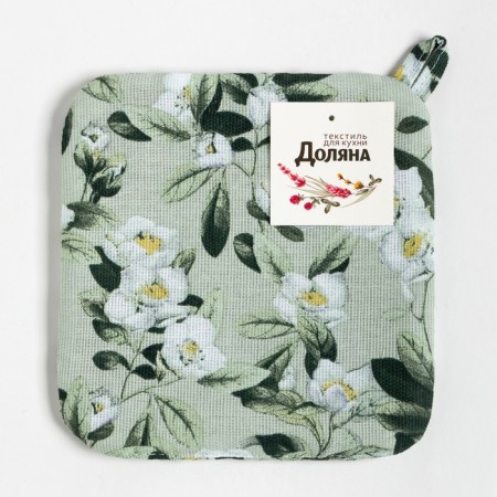 Dulyan Trusion Apple Flowers 19x19 cm, 100% cotton, moured 164 g/m2-3