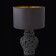 Lamp "Solder of the petals" black, 27 × 27 × 57 cm