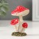 Polystone souvenir "Three red fly agaric" mix 8.9x5.8x5.4 cm