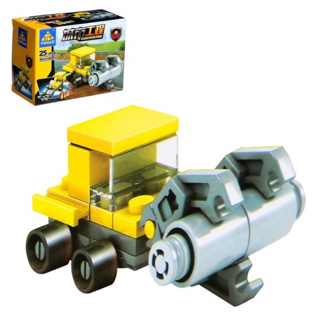 Designer builders "Technique", 16 types, mix-3
