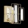 Wall lamp EVOLUCE. Sle103401-01. Giano. 1x40 W, E14, 19x17 cm, Shampan