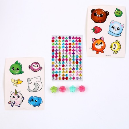 Gift set for a girl with a soft toy "Cat"-4