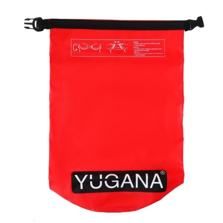 Yugana Germushka, PVC, waterproof 40 liters, two belts, red-10