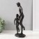 Souvenir Polystone "Dad and Son" Black 36x16x10 cm