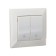 The circuit breaker Luazon Lighting "Antei", 10 A, 2 keys, hidden, white