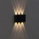 Fronts' lamp "Semesfer", FSD-003, 6 W, 3000K, 3 rays, IP65, 220 V, metal, black