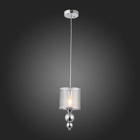 Suspension EVOLUCE. Sle107103-01. Pazione. 1x40 W, E27, 14x14x26 cm, chromium color-2