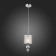 Suspension EVOLUCE. Sle107103-01. Pazione. 1x40 W, E27, 14x14x26 cm, chromium color