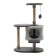 Complex for cats with a claw, collapsible, with a site, 56 x 42 x 90 cm, gray