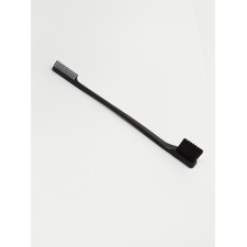 Расческа-щетка для укладки прядей 17,5*2*1,2см пластик черный пакет QF