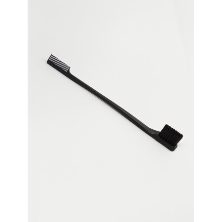 Расческа-щетка для укладки прядей 17,5*2*1,2см пластик черный пакет QF