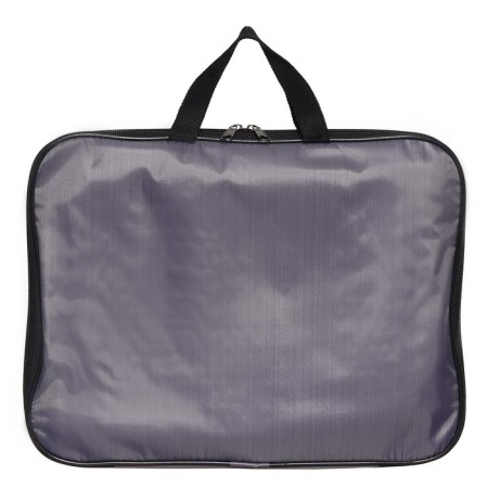 Folder with handles textile A4, 350 x 270 x 20 mm, calligrata "office", nylon 600D, gray tone 4-1