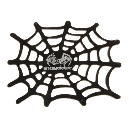 Silicone rug "Web" 17x13 cm, black-1