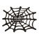 Silicone rug "Web" 17x13 cm, black