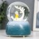 Souvenir polystone water ball light, music "Deer with baby" d = 8 cm mix 12.5x8x8 cm