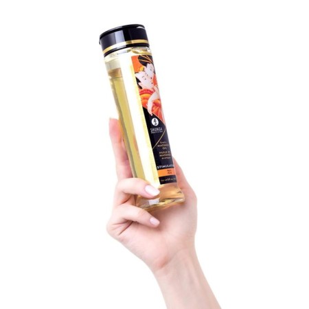 Shunga massage oil stimulation “peach”, exciting, 240 ml-3