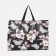 Household bag without fastening, black color