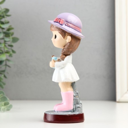 Souvenir Polystone "Girlfriend" set 2 pcs 6.5x6.7x18.5, 6.5x6.7x18.5 cm-2
