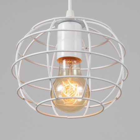 Lamp Bayerlux "Nola" 1x60W E27 white 16x16x100 cm.-2