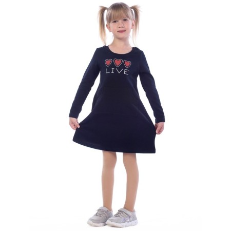 Baby dress Live, height 104 cm, dark blue color-3