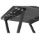 Folding stool "Lounge Light", 300 × 300 × 450 mm, DPP gray / frame metal black matte