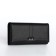 Women's wallet on a magnet, black color
