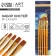 Drawing brush set of 5 pcs. Synthetics flat No. 2.4,6,8,10