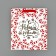 Package Gift New Year Laminated "New Year's lines", m 30 x 26 x 9 cm, New Year