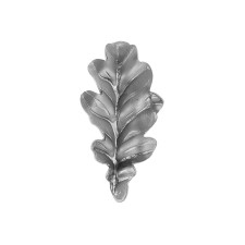 Forged oak sheet 97 × 50 × 2 mm