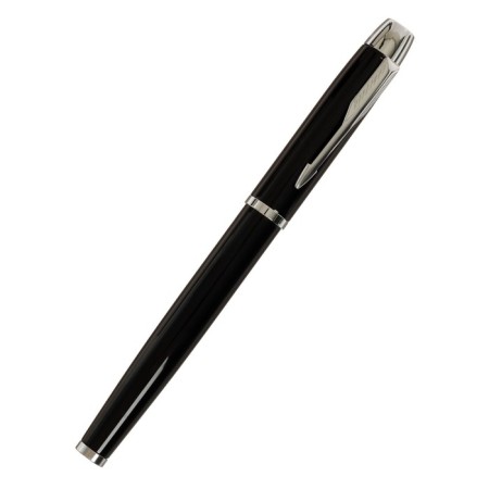Gift handles, 2 pieces, in the leatherette case (feathers and ball), PB IM, black/silver-4