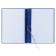 Folder "Diploma Project" A4 Bumvinyl, scallops/cassation, without paper, blue (capacity up to 300 sheets)