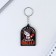 Wooden keychain "Old School", 4.1 x 5.9 cm
