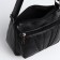 Women's bag with lightning, black color