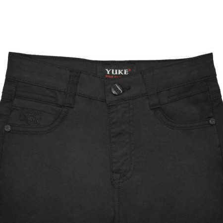 Pants for a boy, height 122 cm, black color-2