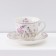 Tea service ceramic "Provence", 12 items: 6 cups 200 ml, 6 saucer d = 13.5 cm