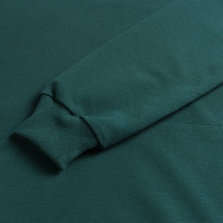 Feminine sweatshirt, emerald color, size 44-7