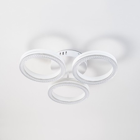 Ceiling light ESCADA, 10282/3LED. 1x45W, LED, 3372LM, 3000/4000/6000K, 440x440x100 mm, white color-1
