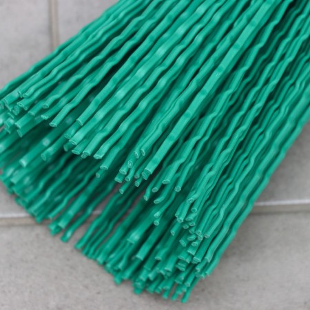 Polypropylene broom "Premium", synthetic, without cuttings, color mix-1
