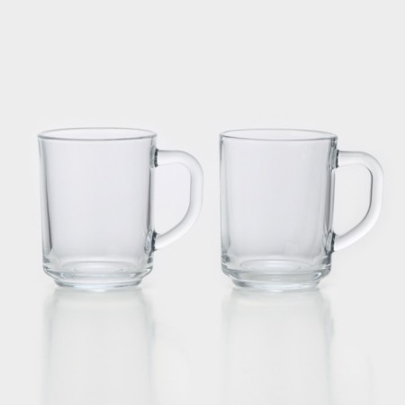 Set of glass mugs PUB, 250 ml, 2 pcs