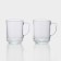Set of glass mugs PUB, 250 ml, 2 pcs