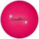 The ball for rhythmic gymnastics Grace Dance, D = 18.5 cm, pink color