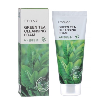 Face foam cleansing with green tea extract LEBELAGE 100 ml