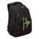Youth backpack 47 x 32 x 17 cm, Grizzly, ergonomic back, laptop department, black