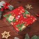 Cookie box, confectionery packaging, "Christmas gifts", 15 x 15 x 3 cm, new year