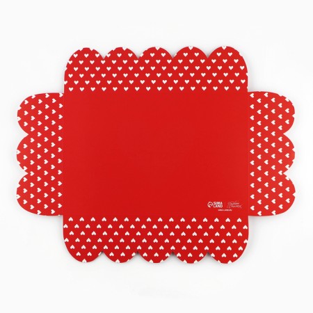 Box for confectionery products with PVC “with love”, 20 x 30 x 8 cm-6