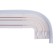 Three -cereal cornice "Ultracompact. Classic ", 300 cm, with a decorative bar 7 cm, the color is blond oak