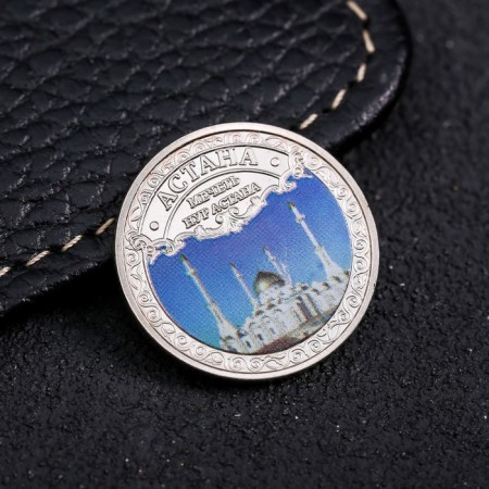 Souvenir coin "Astana", d = 2.2 cm, metal
